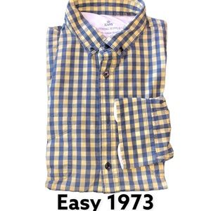 Easy 1973 Men’s Long Sleeve Casual Shirt